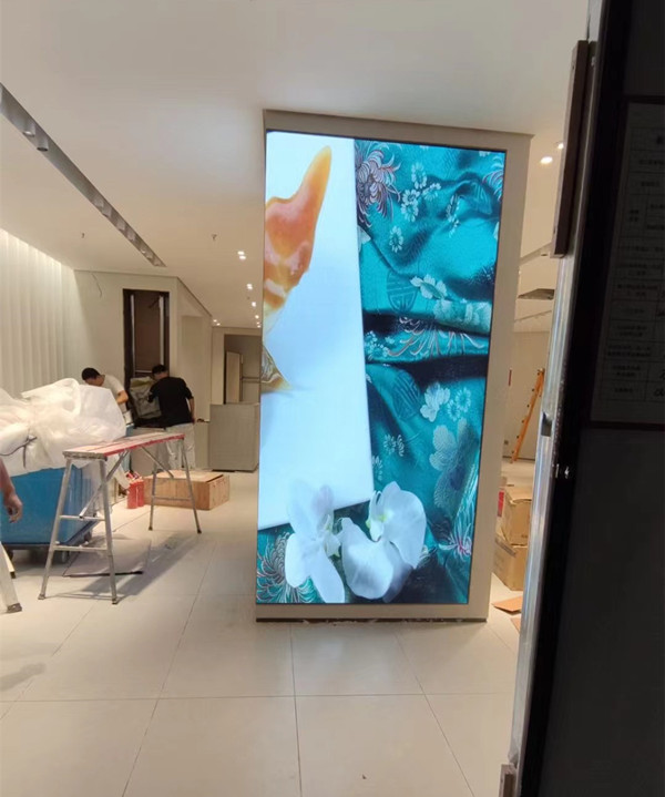 大安商场门店转角LED显示屏